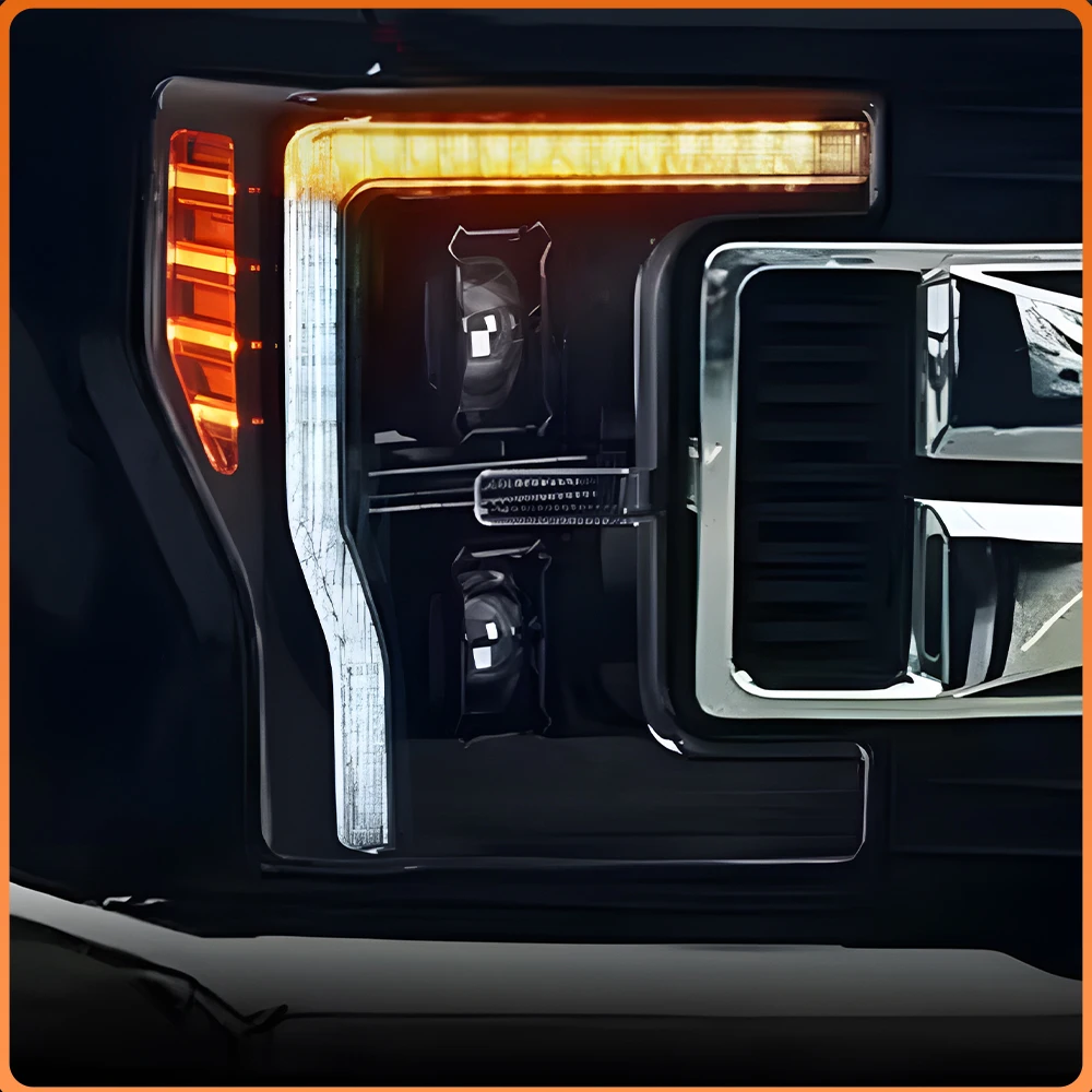 For Ford F250 2017-2019 LED Headlights Assembly Dynamic Dual Lens Front Lamp High Quality Plug and Play Car Upgrade Accessories
For Ford F250 2017-2019 LED Headlights Assembly Dynamic Dual Lens Front Lamp High Quality Plug and Play Car Upgrade Accessories