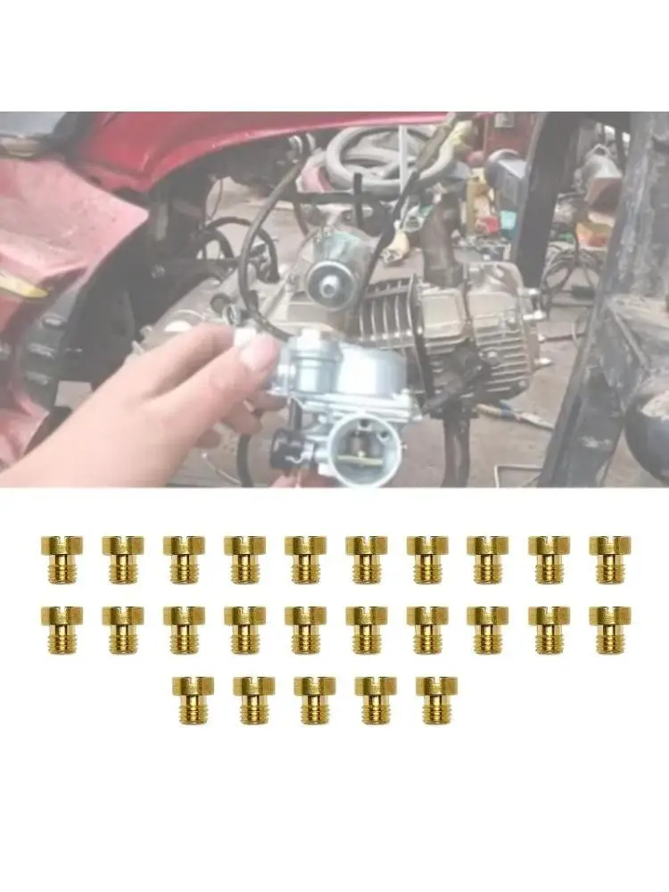 31BC Pack of 25pcs Carburetor Main Jet 55-115 M5Thread for DellOrto Carburetor
31BC Pack of 25pcs Carburetor Main Jet 55-115 M5Thread for DellOrto Carburetor
