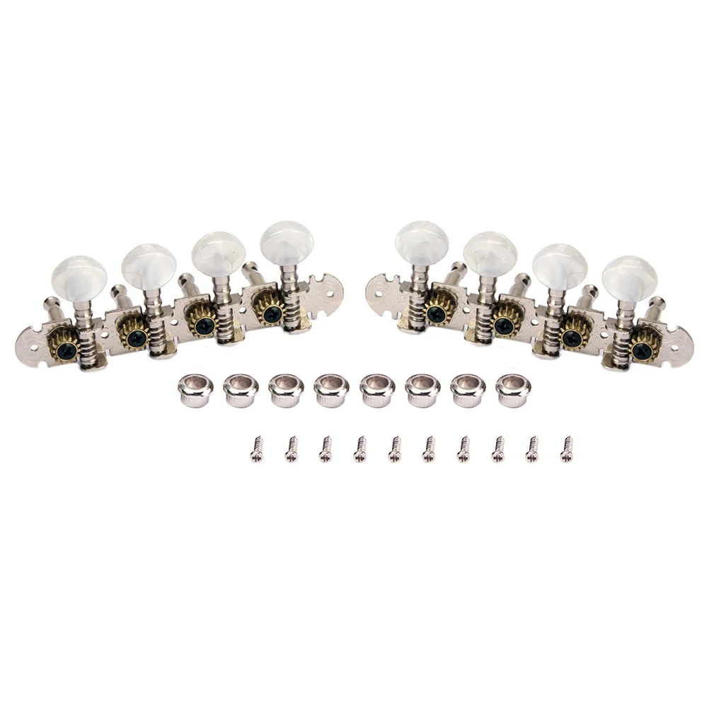 2pcs Mandolin Guitar Machine Heads Tuning Peg 4L and 4R Mica Color Round Button Tuner GC602 (Silver)
2pcs Mandolin Guitar Machine Heads Tuning Peg 4L and 4R Mica Color Round Button Tuner GC602 (Silver)