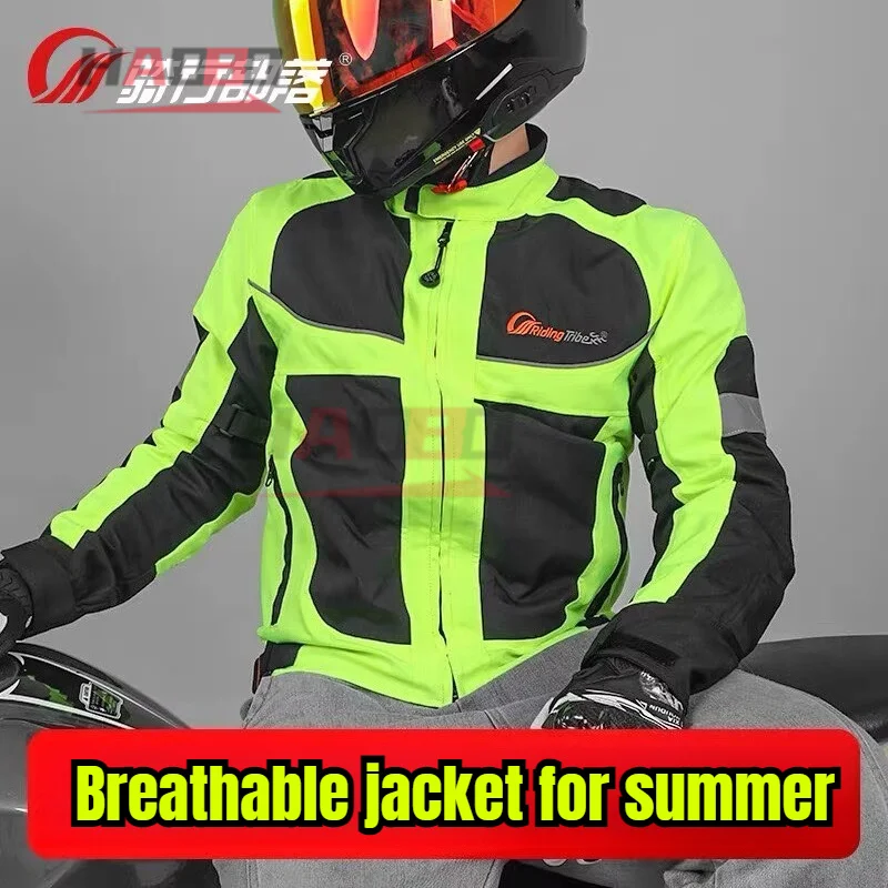 Summer Breathable Motorcycle Jacket Night High Visible Motorbike Riding Coat and Pants with 5pcs Protective Pads
Summer Breathable Motorcycle Jacket Night High Visible Motorbike Riding Coat and Pants with 5pcs Protective Pads