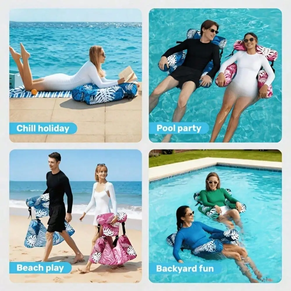Inflatable Pool Float, Unisex. Inflatable Lounge Chair And Pool Floats, Made Of PVC And Oxford Cloth. Suitable For Pools, Lakes
Inflatable Pool Float, Unisex. Inflatable Lounge Chair And Pool Floats, Made Of PVC And Oxford Cloth. Suitable For Pools, Lakes