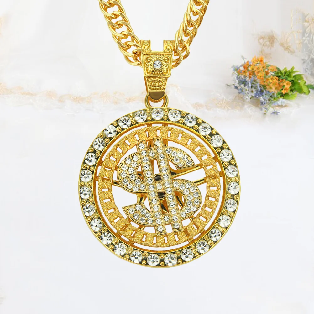 Necklace Fashion Man for Hip Hop European and American Gift Woman Hanging Pendant Decor
Necklace Fashion Man for Hip Hop European and American Gift Woman Hanging Pendant Decor