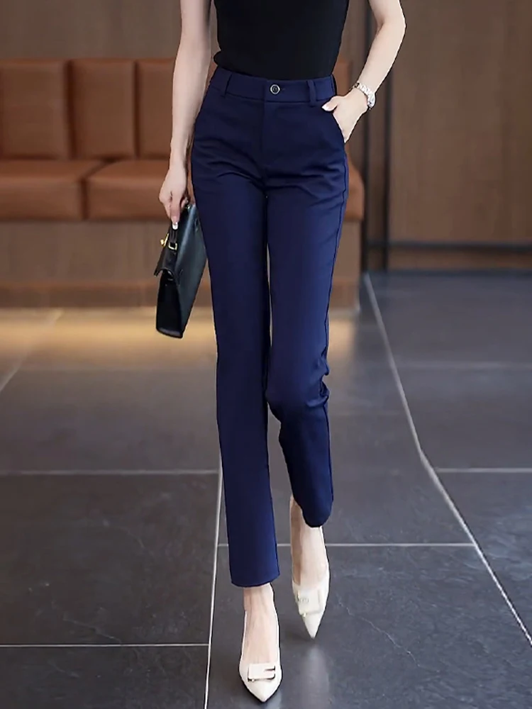 High Waist Suit Pants Women's Spring Autumn 2026 New High-End Sensation Professional Straight Leg Slimming Casual Cigarette P...
High Waist Suit Pants Women's Spring Autumn 2026 New High-End Sensation Professional Straight Leg Slimming Casual Cigarette P...