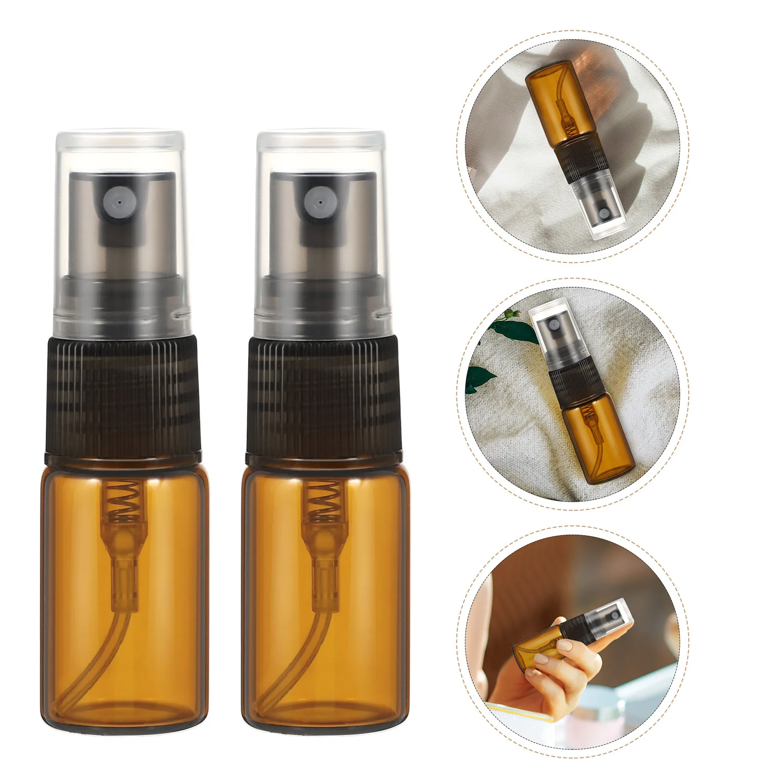 10Pcs Light Brown Glass Spray Bottle 3Ml Mini Refillable Perfume Atomizer Spray Dispenser for Makeup Skin Care on The Go
10Pcs Light Brown Glass Spray Bottle 3Ml Mini Refillable Perfume Atomizer Spray Dispenser for Makeup Skin Care on The Go
