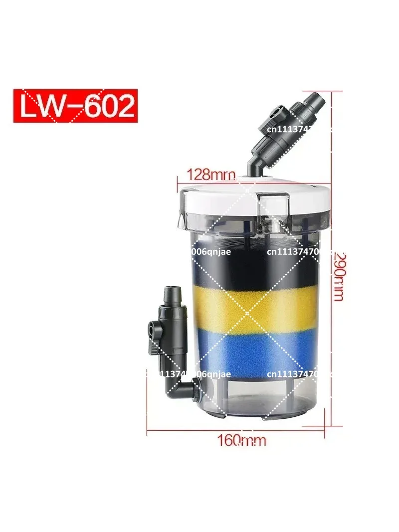 Transparent Aquarium Pre-filter with Filter Cotton for Mini Fish Tank External Canister
Transparent Aquarium Pre-filter with Filter Cotton for Mini Fish Tank External Canister