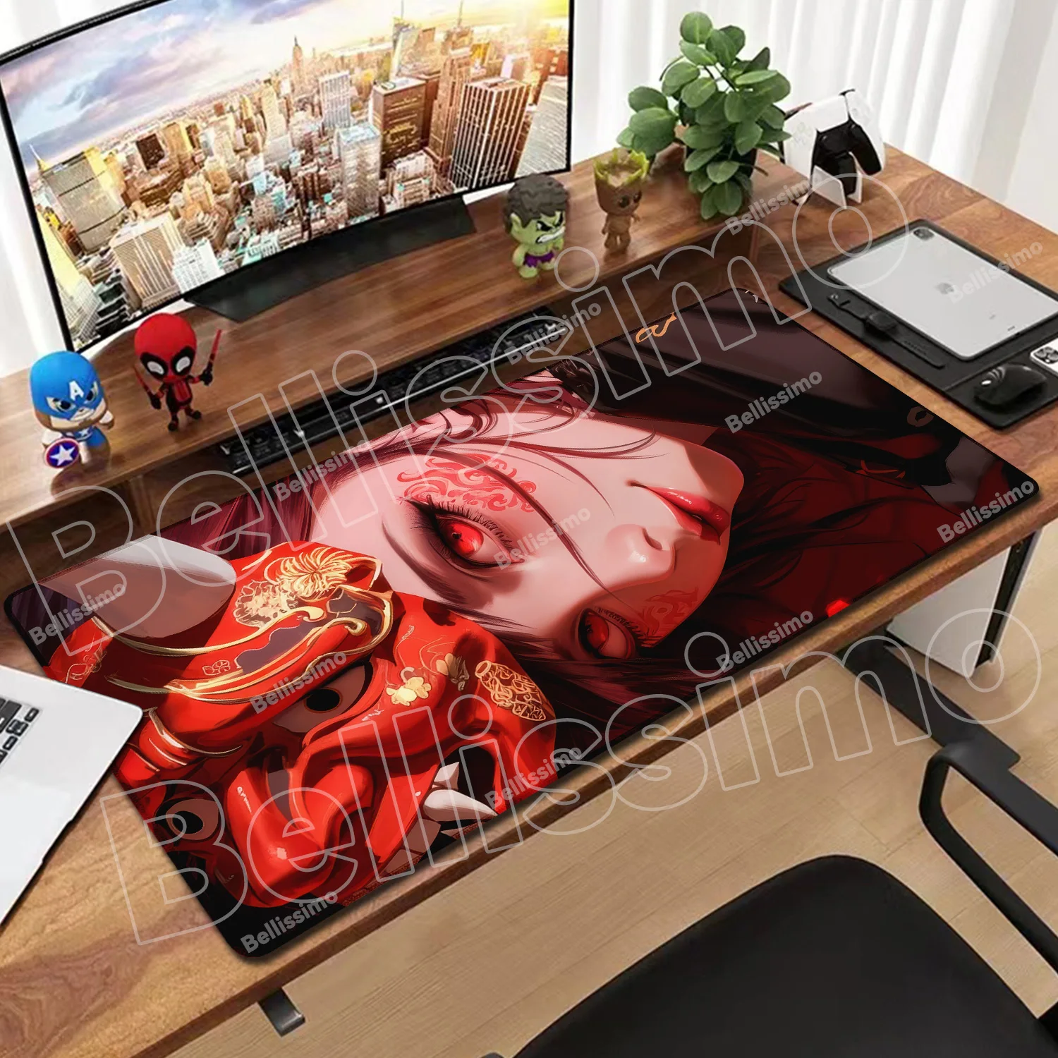 Anime Mouse Pad Gaming Oni Mask Girl Speed Mouse Mat Gamer E-Sports Rubber Desk Mat Computer Keyboard Mats Game Premium Mousepad
Anime Mouse Pad Gaming Oni Mask Girl Speed Mouse Mat Gamer E-Sports Rubber Desk Mat Computer Keyboard Mats Game Premium Mousepad