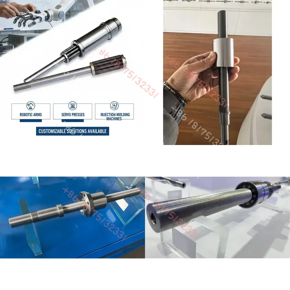Planetary Roller Screw Replace for ROLLVIS Flange/inverted/cylinder Type High Load Linear Actuator for CNC Machine
Planetary Roller Screw Replace for ROLLVIS Flange/inverted/cylinder Type High Load Linear Actuator for CNC Machine