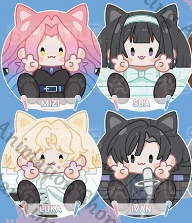 Anime Alien Stage Mizi Sua Till Ivan Hyuna Luka Badge Emblem Maumet Cartoon Puppet Bag Pendant Keychain Plaything Cospaly
Anime Alien Stage Mizi Sua Till Ivan Hyuna Luka Badge Emblem Maumet Cartoon Puppet Bag Pendant Keychain Plaything Cospaly
