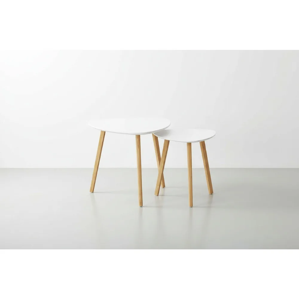 Современный набор из 2 трехугольных торцевых столиков, минималистичный боковой журнальный столик для гостиной, балкона белого цвета
Современный набор из 2 трехугольных торцевых столиков, минималистичный боковой журнальный столик для гостиной, балкона белого цвета