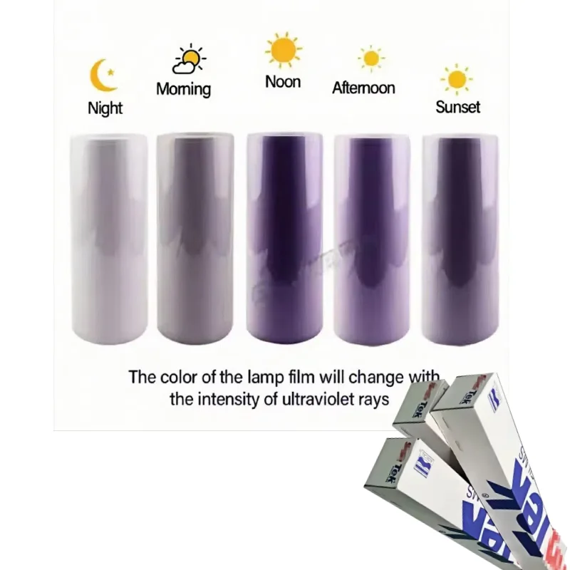 Suntek White to Purple PPF TPU Car Lamp Film Photochromic Purple Changing Headlight Tint PPF TPU Car Headlight PPF Film 0.3x15M
Suntek White to Purple PPF TPU Car Lamp Film Photochromic Purple Changing Headlight Tint PPF TPU Car Headlight PPF Film 0.3x15M