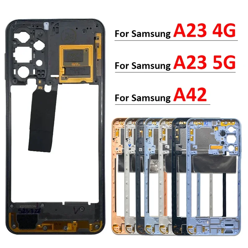 Для Samsung A23 A42 4G 5G средняя рамка держатель корпуса запасные части для ремонта
Для Samsung A23 A42 4G 5G средняя рамка держатель корпуса запасные части для ремонта