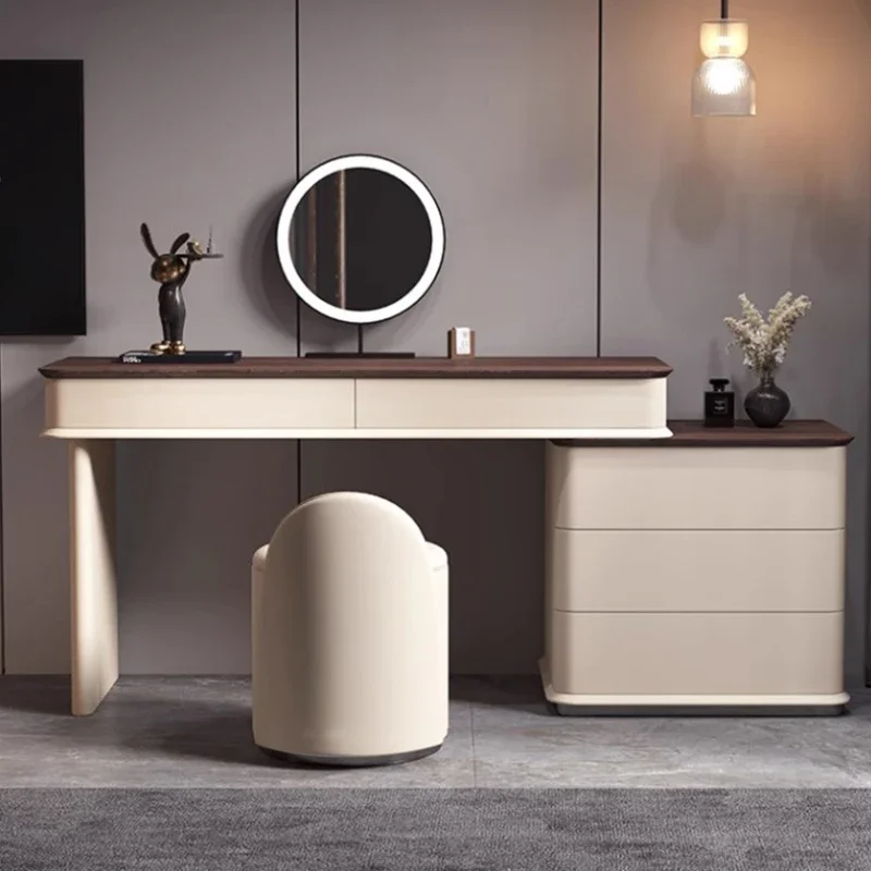 Minimal Kawaii Dresser Drawers Led Light Desings Aesthetic Wood Dressing Table Makeup Mirror Tocador Maquillaje Salon Furniture
Minimal Kawaii Dresser Drawers Led Light Desings Aesthetic Wood Dressing Table Makeup Mirror Tocador Maquillaje Salon Furniture