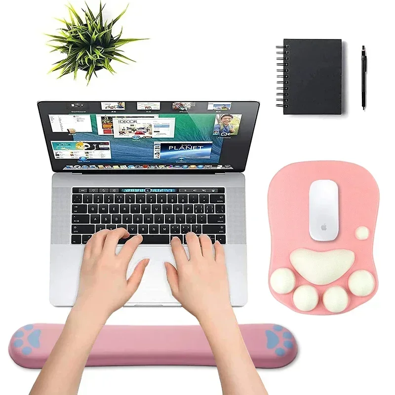 Cat Paw Mouse Pad Wrist Guard, Soft Hand Rest Wrist Guard, Office and Student Dormitory Supplies
Cat Paw Mouse Pad Wrist Guard, Soft Hand Rest Wrist Guard, Office and Student Dormitory Supplies