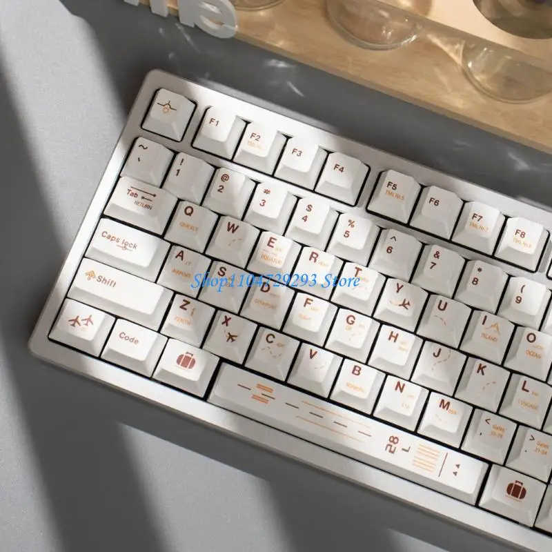 Y2GD Flight Plan 148Keys Original Height Keycap Dye Sublimation PBT Keycaps for 60 80 61 Mechanical Keyboards Keycaps
Y2GD Flight Plan 148Keys Original Height Keycap Dye Sublimation PBT Keycaps for 60 80 61 Mechanical Keyboards Keycaps