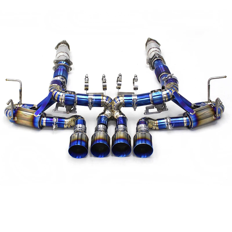 Yooking Catback Exhaust System For Chevrolet CORVETTE C8 Z06 2019-2024 Titanium Alloy Catback Catted Downpipe Muffler
Yooking Catback Exhaust System For Chevrolet CORVETTE C8 Z06 2019-2024 Titanium Alloy Catback Catted Downpipe Muffler