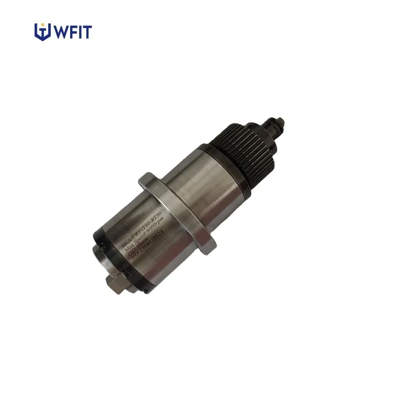 Belt Driving BT30 Small Machining Center Use 80mm 6000rpm Spindle 
Belt Driving BT30 Small Machining Center Use 80mm 6000rpm Spindle