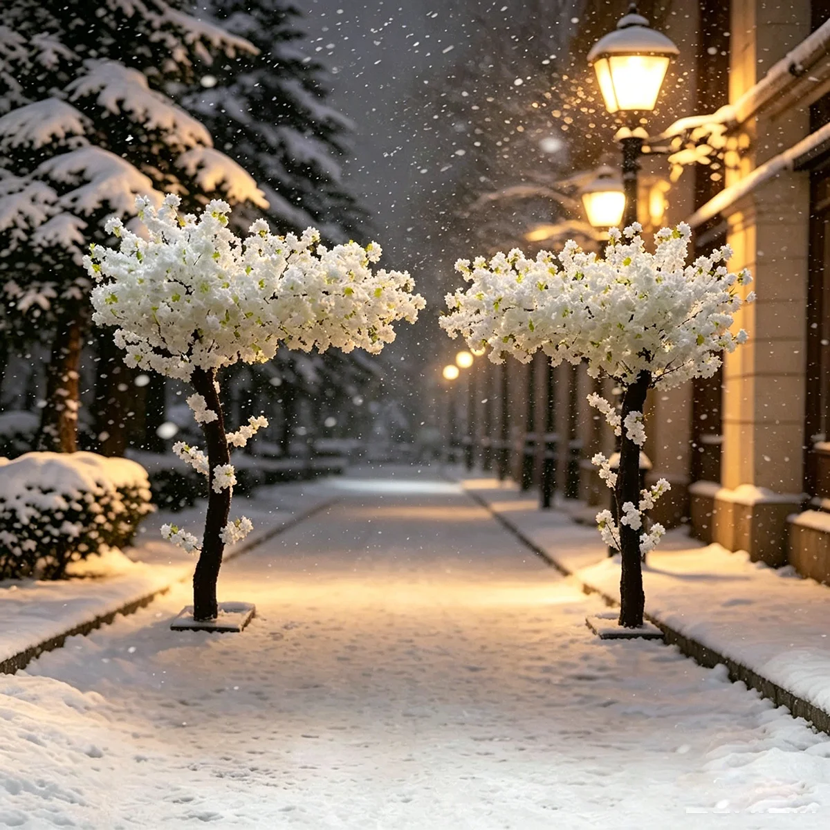 White Artificial Cherry Blossom Plant Indoor Flower Decoration Wedding Tree for Home Party Centerpiece
White Artificial Cherry Blossom Plant Indoor Flower Decoration Wedding Tree for Home Party Centerpiece