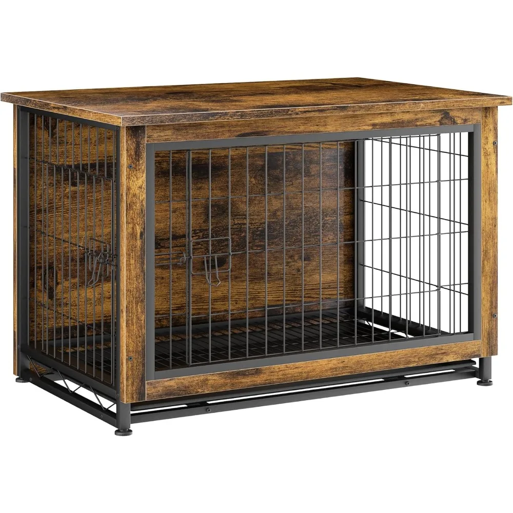 Dogs Crate Furniture, Wooden Dogs Crate Table, Double-Doors Dog Furniture, Dog House,
Dogs Crate Furniture, Wooden Dogs Crate Table, Double-Doors Dog Furniture, Dog House,
