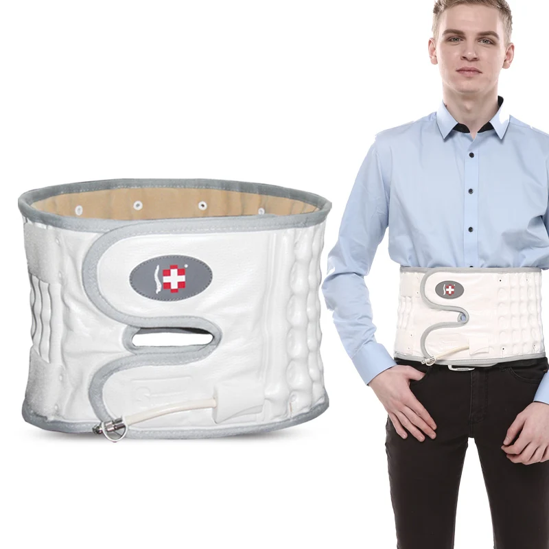 Lumbar Air Traction Belt Waterproof Orthopedic Back Brace Corset for Back Pain Relief Adjustable PU Material
Lumbar Air Traction Belt Waterproof Orthopedic Back Brace Corset for Back Pain Relief Adjustable PU Material