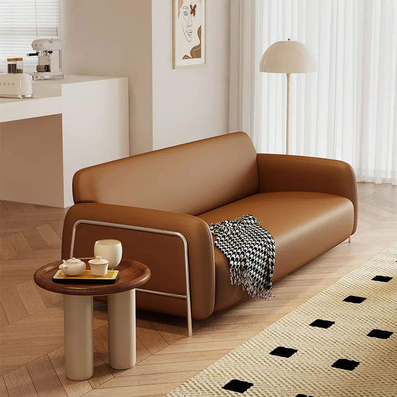 Nordic, simple, living room, sofa, household, small apartment, leather, leisure, lazy, wrought iron 
Nordic, simple, living room, sofa, household, small apartment, leather, leisure, lazy, wrought iron