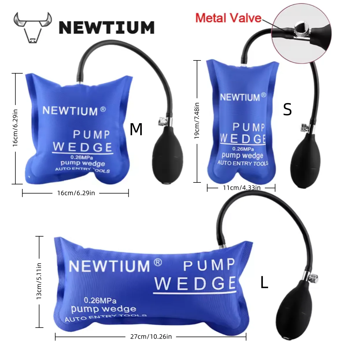 Air Wedge Bag Inflatable Pump Wedges – Professional Leveling & Alignment Tool for Car Door & Window Installation/Repair
Air Wedge Bag Inflatable Pump Wedges – Professional Leveling & Alignment Tool for Car Door & Window Installation/Repair