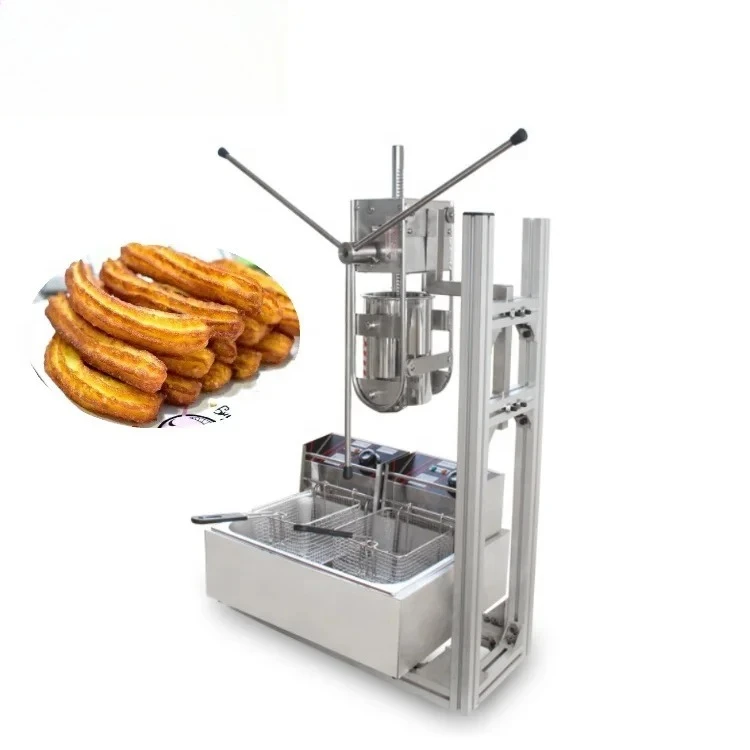 Easy Operate Churros Maker Machine/Table Type Spanish Churros Pressing Machine Jam Churros Making Machine
Easy Operate Churros Maker Machine/Table Type Spanish Churros Pressing Machine Jam Churros Making Machine