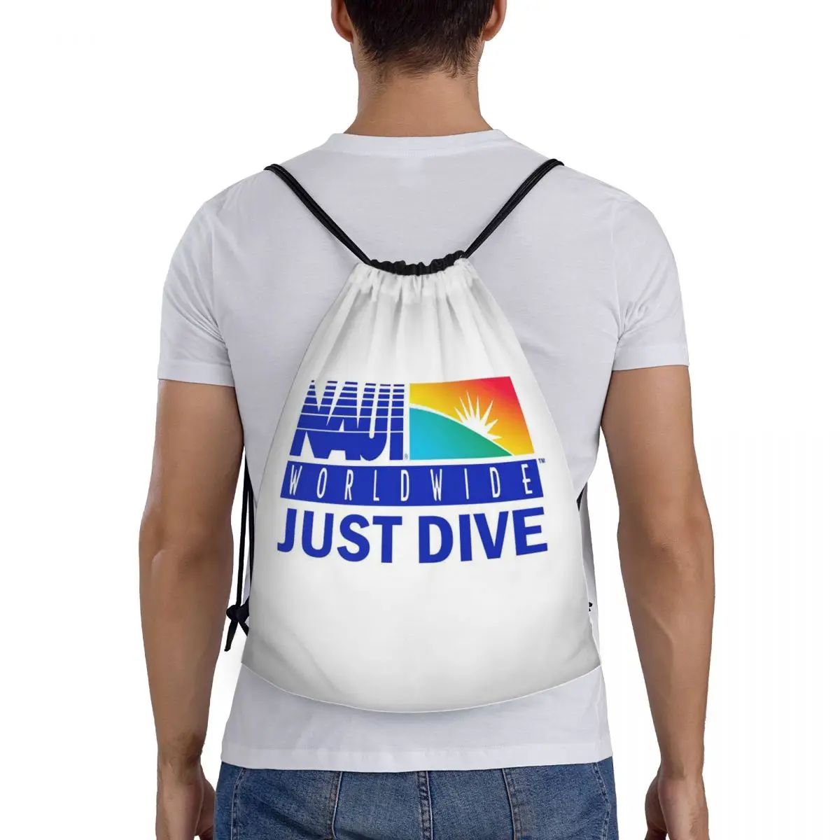 NAUI The Difinition Of Diving Backpacks Multi-function Portable Drawstring Bags Sundries Bag Book Bags For Man Woman Students
NAUI The Difinition Of Diving Backpacks Multi-function Portable Drawstring Bags Sundries Bag Book Bags For Man Woman Students