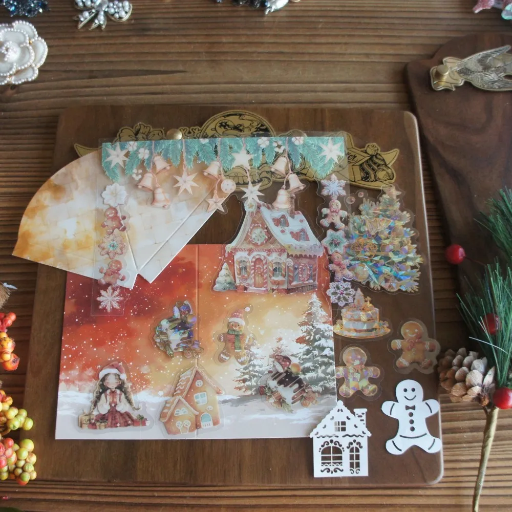 25pcs Christmas Party Christmas Tree Gift Style Paper and Sticker Set Scrapbooking Background DIY Gift Label Tag Decoration
25pcs Christmas Party Christmas Tree Gift Style Paper and Sticker Set Scrapbooking Background DIY Gift Label Tag Decoration