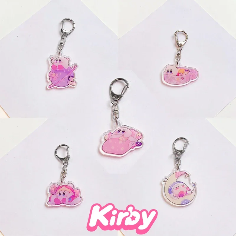 Kirby Keychain Acrylic Cute Anime Girls Small Bag Decoration Charms Cartoon Key Ring Pendant Kawaii Trinket Accessories Toys
Kirby Keychain Acrylic Cute Anime Girls Small Bag Decoration Charms Cartoon Key Ring Pendant Kawaii Trinket Accessories Toys