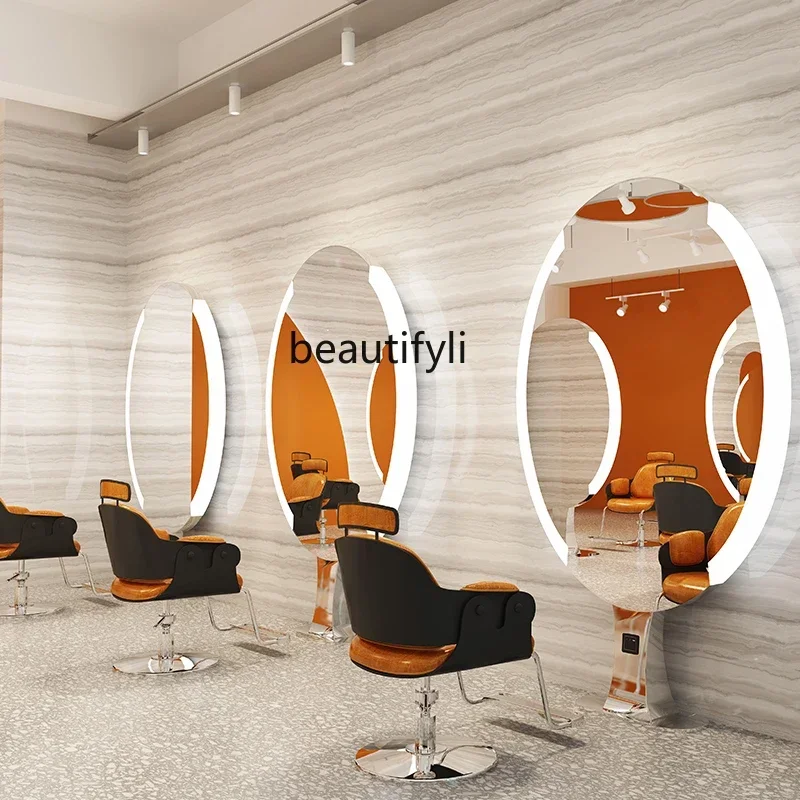 AY7Hair salon mirror table single-sided double-sided floor-to-ceiling full body hair salon special perm and dyeing hanging wall
AY7Hair salon mirror table single-sided double-sided floor-to-ceiling full body hair salon special perm and dyeing hanging wall