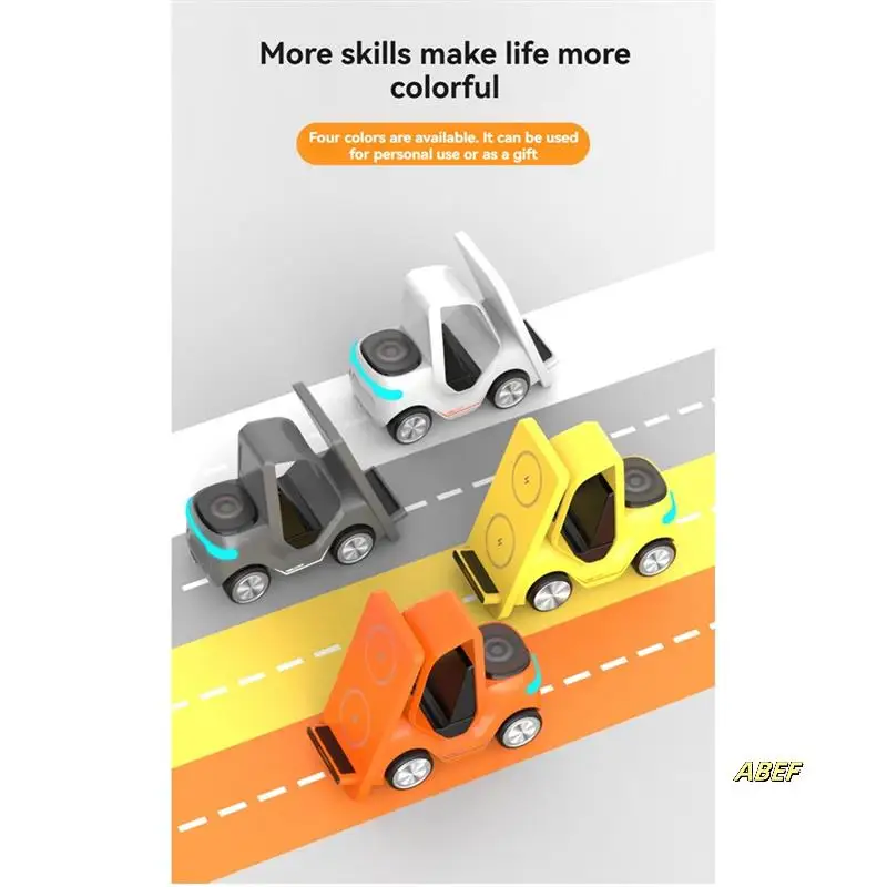 Small Forklift Wireless Charger Fast Charging Charging Station 3 In 1 High Speed Charger Base Stand For Cell Phone
Small Forklift Wireless Charger Fast Charging Charging Station 3 In 1 High Speed Charger Base Stand For Cell Phone