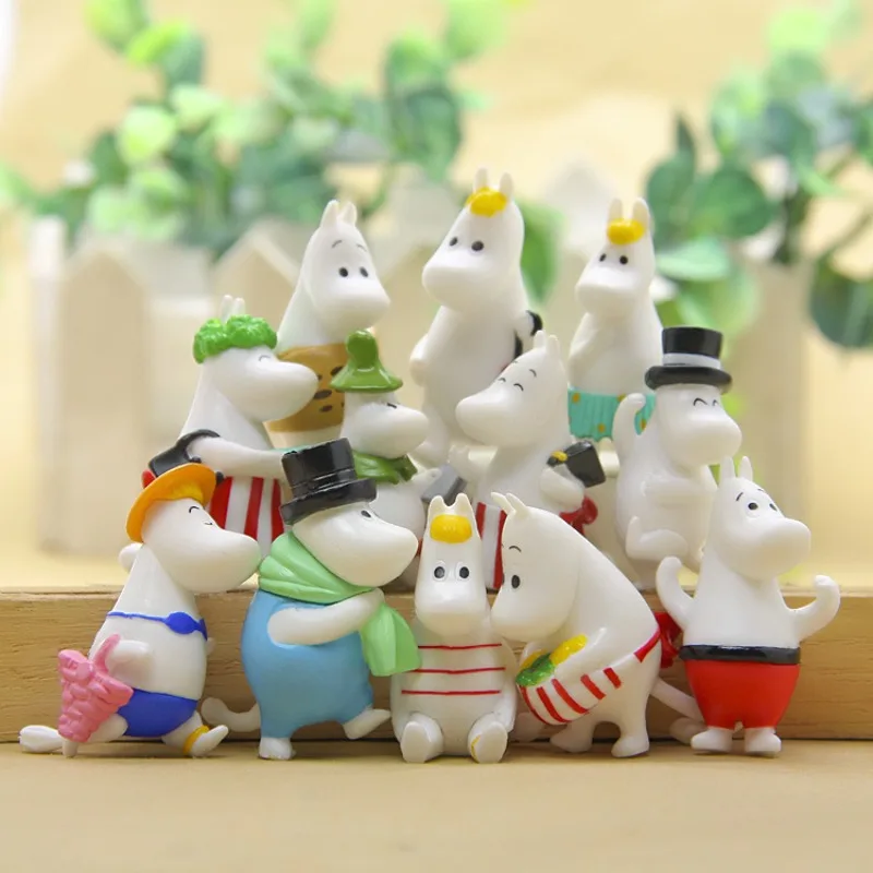 12PCS Hot Anime Moomins Series Cute Figure Toy Creativity Cartoon Character Kawaii Exquisite PVC Material Model Gift
12PCS Hot Anime Moomins Series Cute Figure Toy Creativity Cartoon Character Kawaii Exquisite PVC Material Model Gift