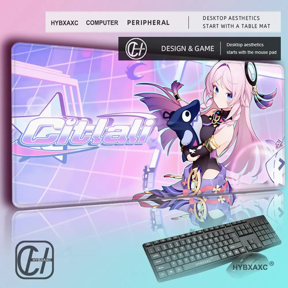 HYBXAXC Game Genshin Impact Citlali Mouse Pad Non-slip Rubber Gamer Balance Computer Mat Decoracion Deskmat Laptop Office Large
HYBXAXC Game Genshin Impact Citlali Mouse Pad Non-slip Rubber Gamer Balance Computer Mat Decoracion Deskmat Laptop Office Large