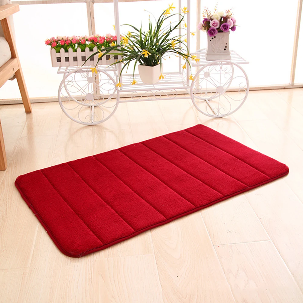Thick Memory Foam Bath Mat Non-Slip Absorbent Door Rug For Bathroom Kitchen Living Room Comfortable Floor Mat Red Color
Thick Memory Foam Bath Mat Non-Slip Absorbent Door Rug For Bathroom Kitchen Living Room Comfortable Floor Mat Red Color