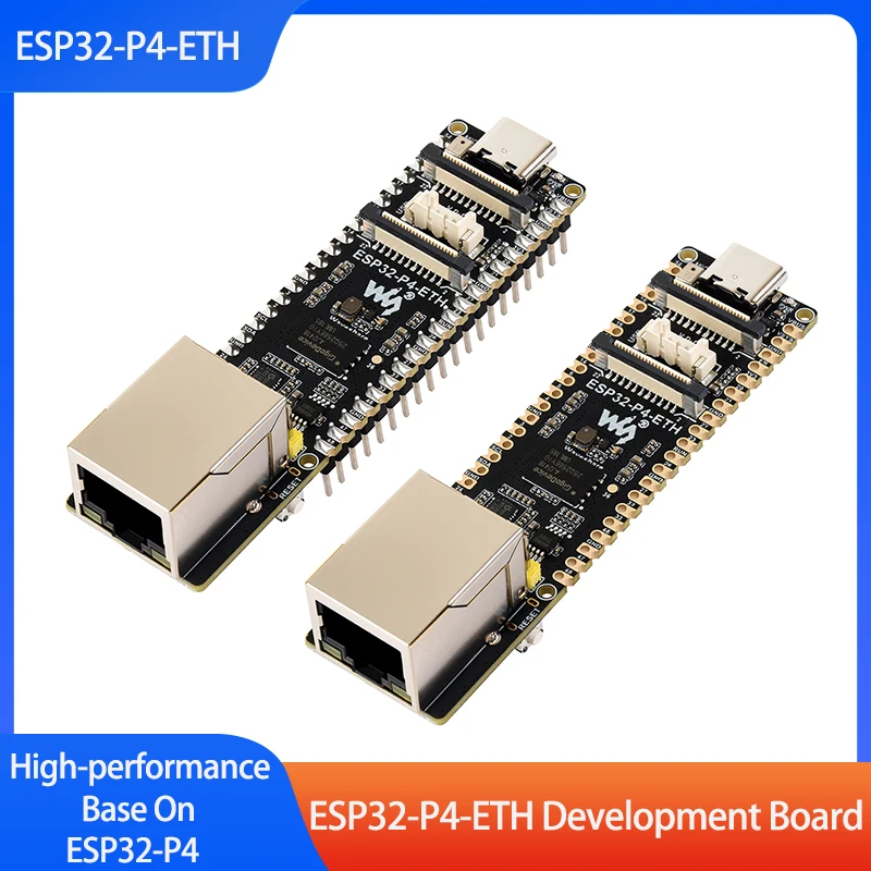 Плата разработки ESP32-P4-ETH: высокопроизводительная, с портом Ethernet RJ45 100 Мбит/с, на базе платы ESP32-P4
Плата разработки ESP32-P4-ETH: высокопроизводительная, с портом Ethernet RJ45 100 Мбит/с, на базе платы ESP32-P4