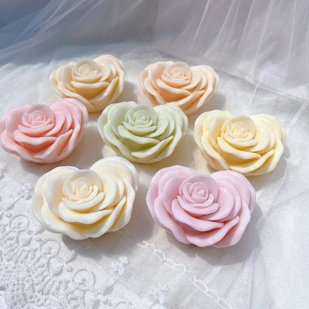 Heart Shape Rose Candle Mold Flower Silicone Mold Valentine's Day Gift idea Wax Mould Home Decor Anniversary Gift
Heart Shape Rose Candle Mold Flower Silicone Mold Valentine's Day Gift idea Wax Mould Home Decor Anniversary Gift