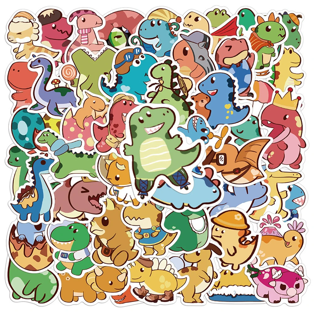 10/30/50pcs Kawaii Cartoon Colorful Dinosaur Stickers Cute Creative Graffiti Decals Stationery Suitcase Phone Sticker Toy Gifts
10/30/50pcs Kawaii Cartoon Colorful Dinosaur Stickers Cute Creative Graffiti Decals Stationery Suitcase Phone Sticker Toy Gifts