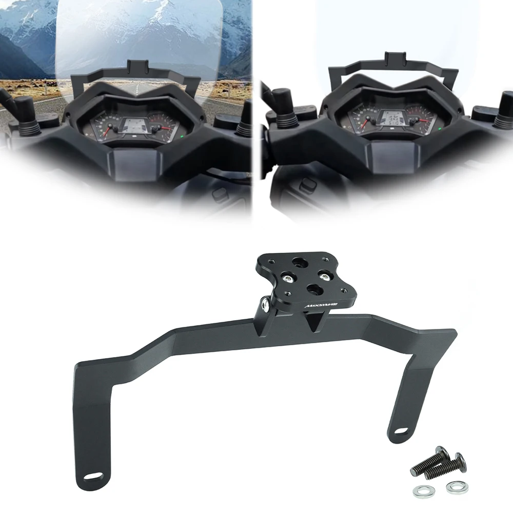Motorcycle GPS Mount Navigation Plate Bracket For SYM Maxsym 400 2021 2022 2023 Aluminum Windshield Stand Phone Support Holder
Motorcycle GPS Mount Navigation Plate Bracket For SYM Maxsym 400 2021 2022 2023 Aluminum Windshield Stand Phone Support Holder