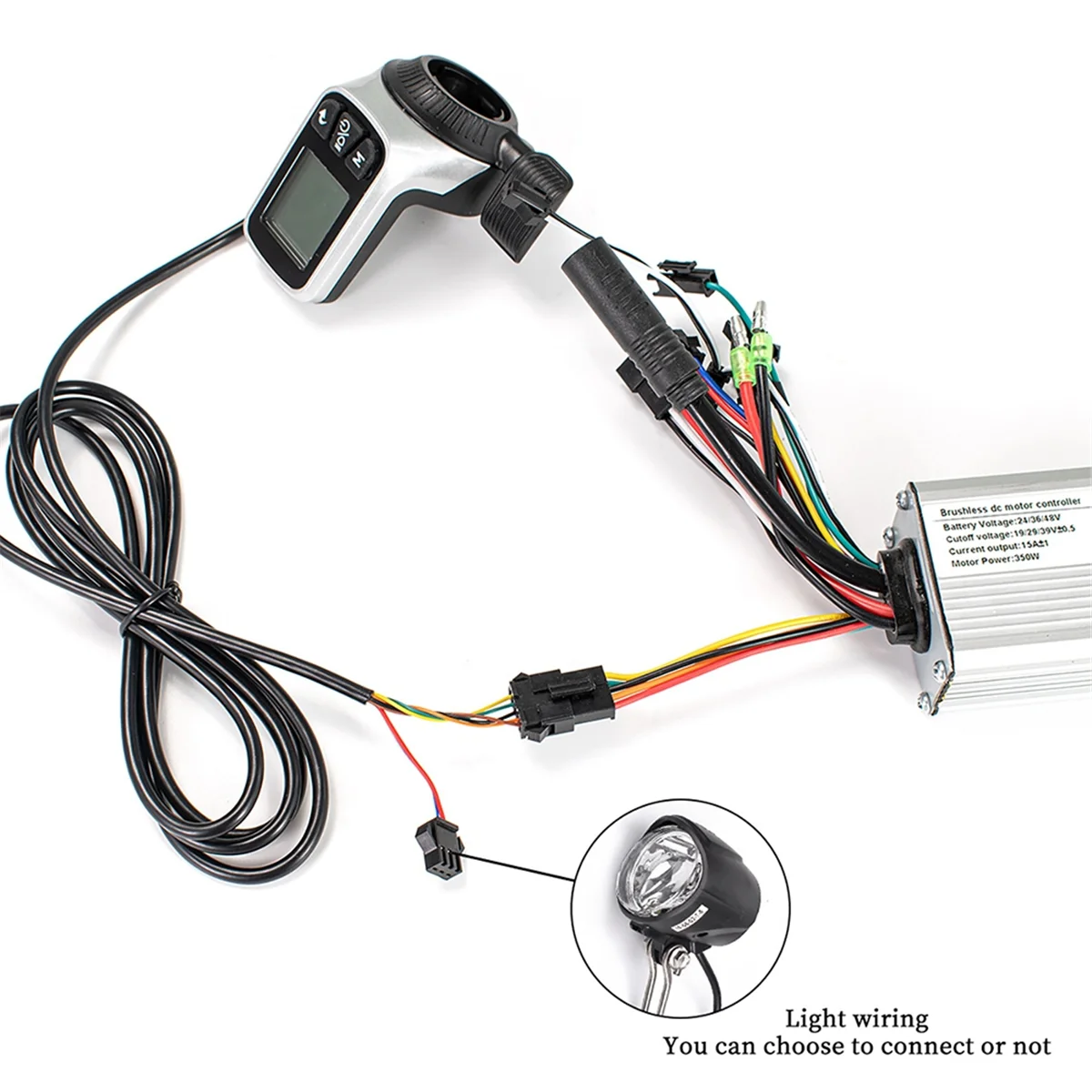L71AElectric Bike Controller Electric Scooter Controller 124DX 24V/36V/48V 500W Brushless Controller with LCD Display Panel
L71AElectric Bike Controller Electric Scooter Controller 124DX 24V/36V/48V 500W Brushless Controller with LCD Display Panel