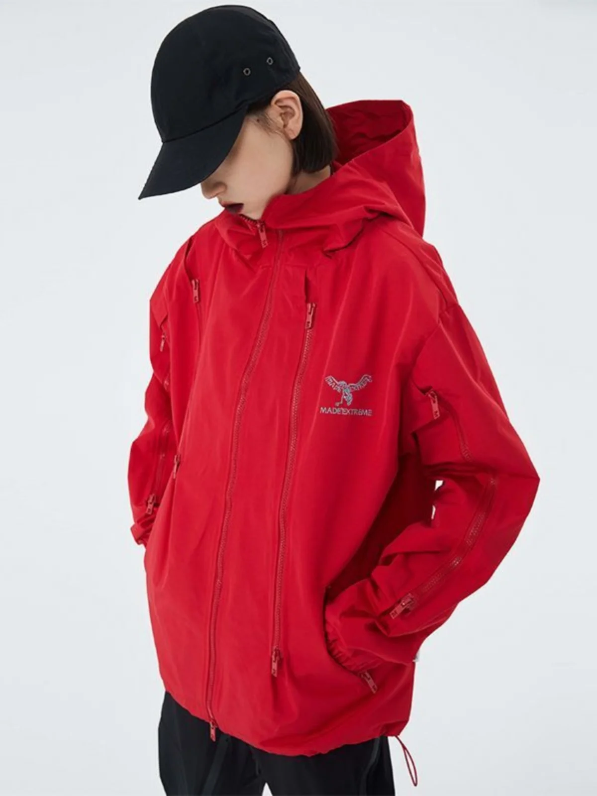 Женская ветровка-куртка оверсайз с капюшоном для весны и осени, легкая, функциональная, повседневная, 300 пу
Женская ветровка-куртка оверсайз с капюшоном для весны и осени, легкая, функциональная, повседневная, 300 пу