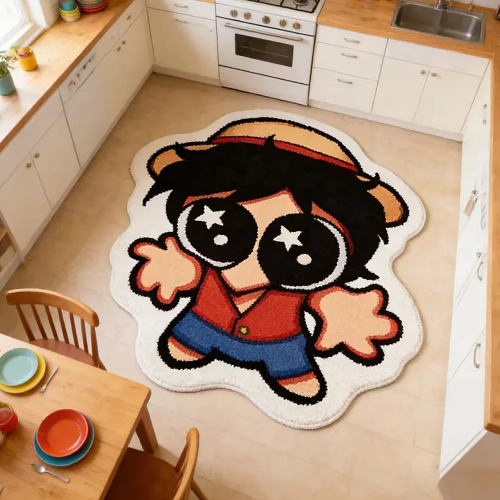 Cartoon One Piece Luffy Rug Kawaii Anime Carpet Gaming Room Decor Soft Plush Non Slip Floor Mat for Bedroom Kitchen Decor
Cartoon One Piece Luffy Rug Kawaii Anime Carpet Gaming Room Decor Soft Plush Non Slip Floor Mat for Bedroom Kitchen Decor