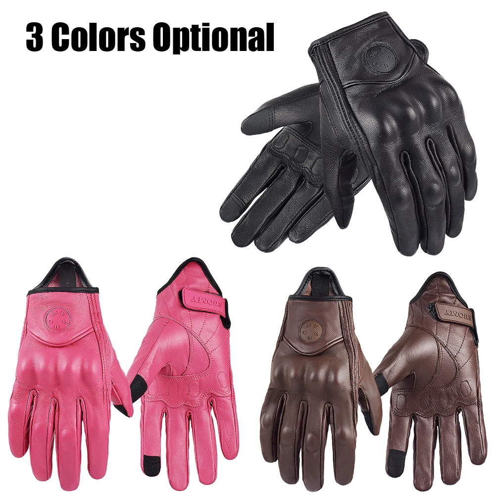 Мотоциклетные перчатки из козьей кожи с сенсорным экраном, дышащие гоночные перчатки для езды на велосипеде на открытом воздухе, мотокросса, спортивная защита
Мотоциклетные перчатки из козьей кожи с сенсорным экраном, дышащие гоночные перчатки для езды на велосипеде на открытом воздухе, мотокросса, спортивная защита