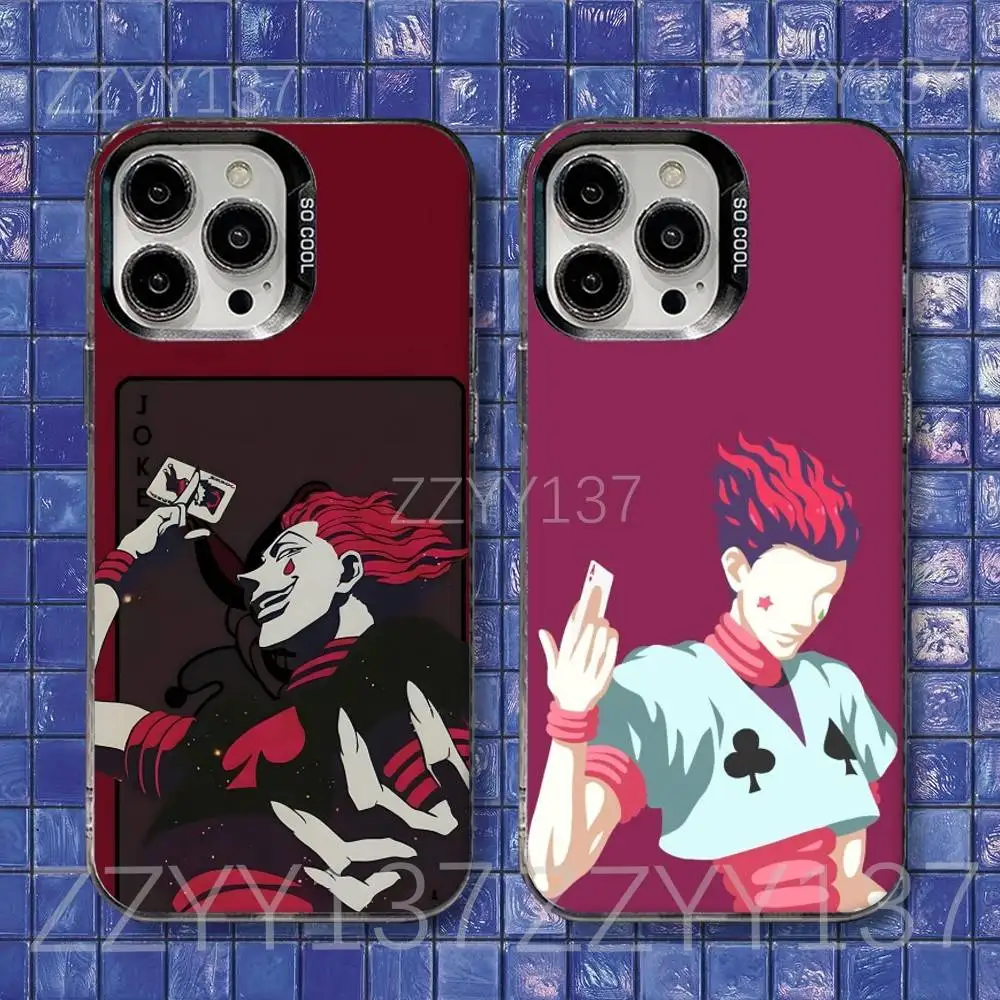 Hisoka HXH H-Hunter Phone Case For iPhone 17,16,15,14,13,12,11,Air,X,XR,Pro,Max,Plus Protect Plating
Hisoka HXH H-Hunter Phone Case For iPhone 17,16,15,14,13,12,11,Air,X,XR,Pro,Max,Plus Protect Plating