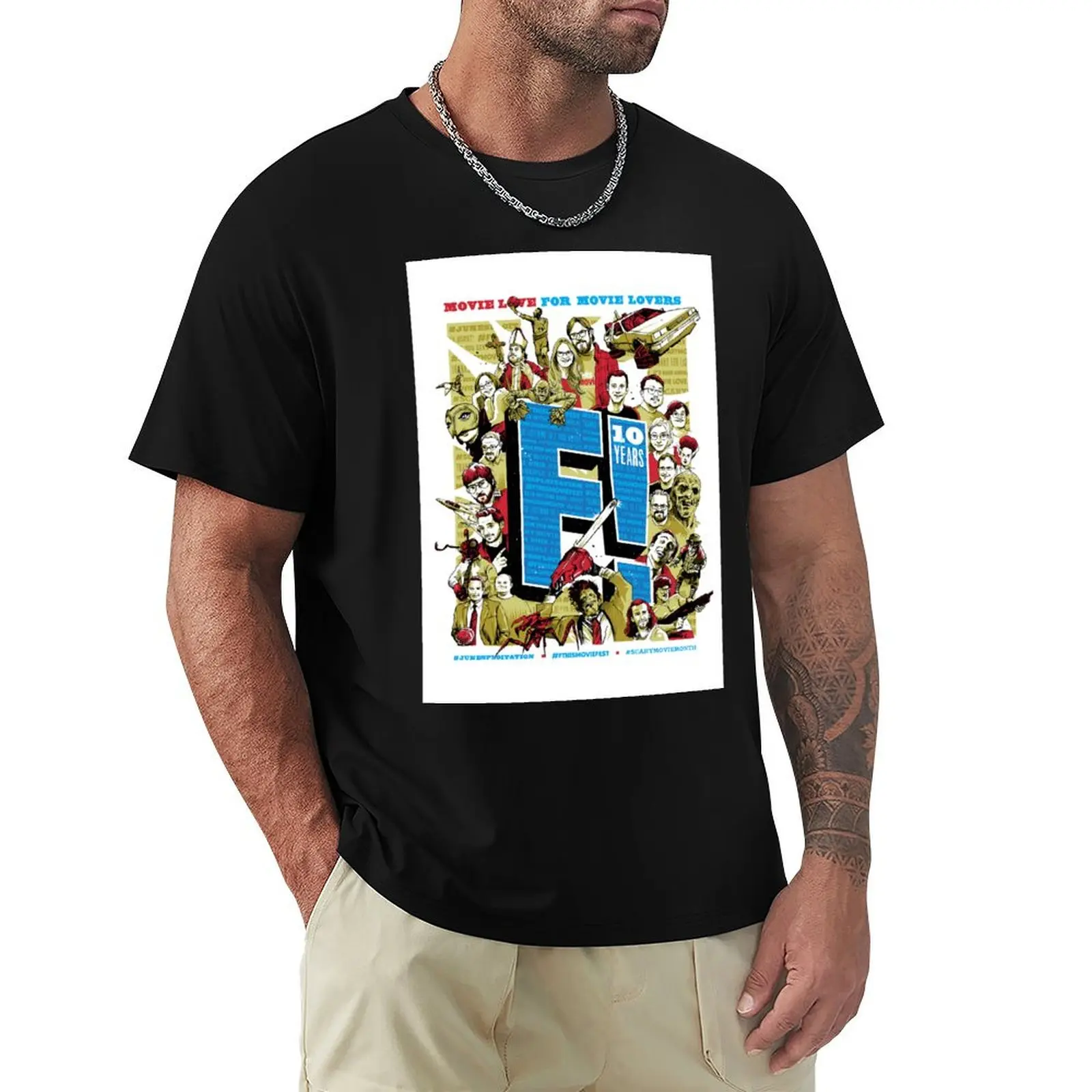 F This Movie! 10th Anniversary T-Shirt baggy shirts valentines clothes summer clothes oversized Men's t-shirts
F This Movie! 10th Anniversary T-Shirt baggy shirts valentines clothes summer clothes oversized Men's t-shirts