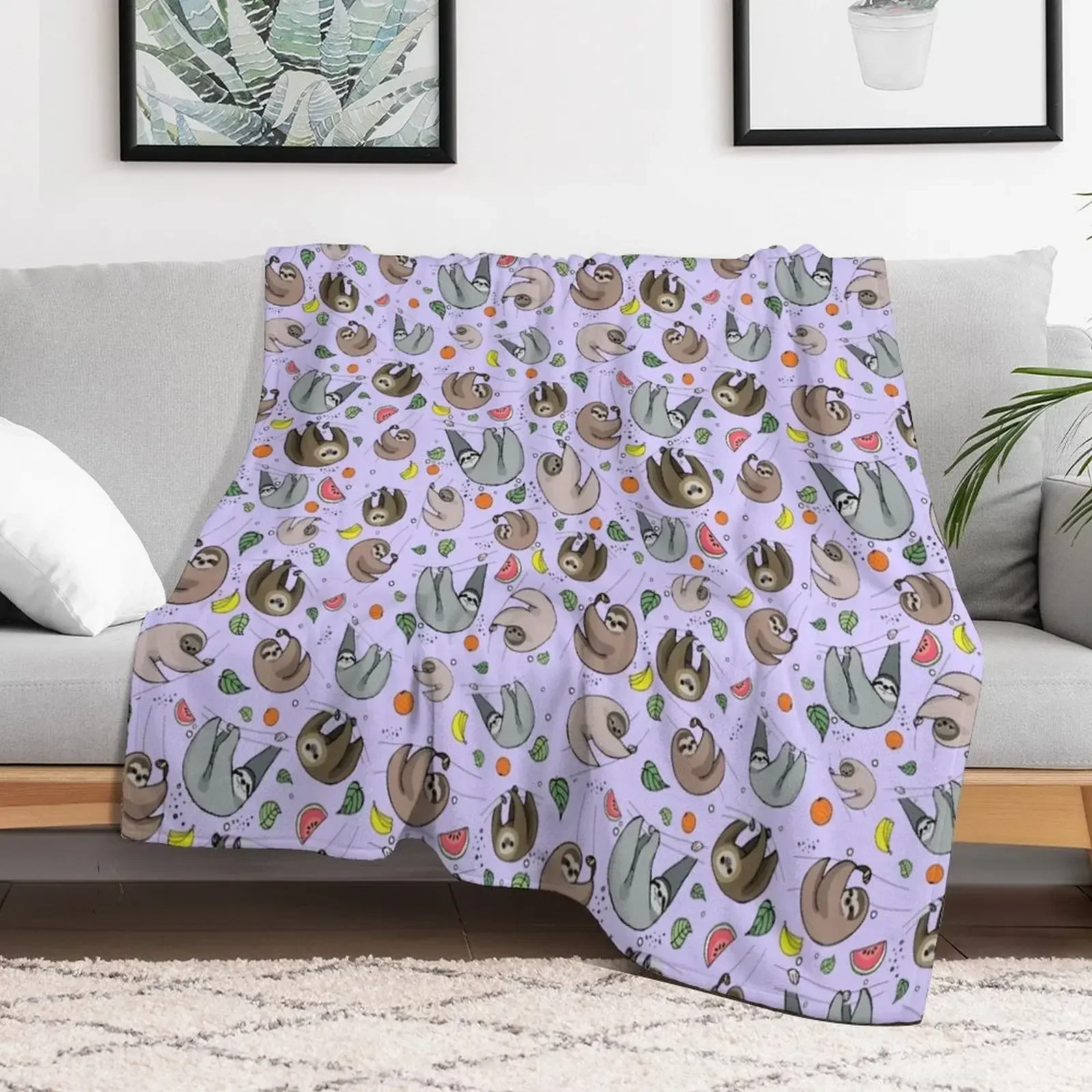 Sloths in Purple Throw Blanket christmas decoration Soft Beds Bed linens Decoratives Blankets
Sloths in Purple Throw Blanket christmas decoration Soft Beds Bed linens Decoratives Blankets
