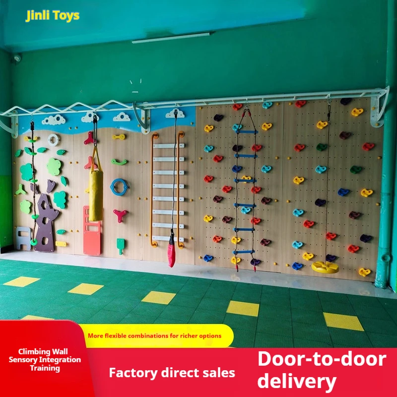 Kindergarten early education center, climbing wall, indoor climbing structure, physical exercise equipment, for home use.
Kindergarten early education center, climbing wall, indoor climbing structure, physical exercise equipment, for home use.