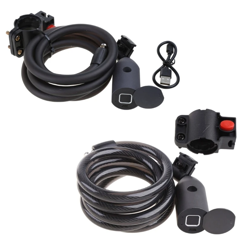 Fingerprint Open, Remote Unlock, Keyless Steel Cable Bike Lock, IPX65 Waterproof TOP quality
Fingerprint Open, Remote Unlock, Keyless Steel Cable Bike Lock, IPX65 Waterproof TOP quality