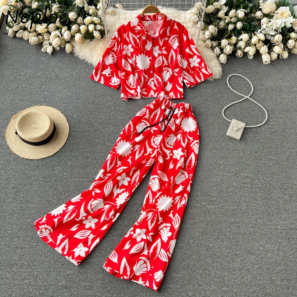 Neploe Western Short Print Personalized Set Shirt Straight Loose Casual Long Wid Leg Pants Holidays Streetwear Hip Hop Suit Pant
Neploe Western Short Print Personalized Set Shirt Straight Loose Casual Long Wid Leg Pants Holidays Streetwear Hip Hop Suit Pant