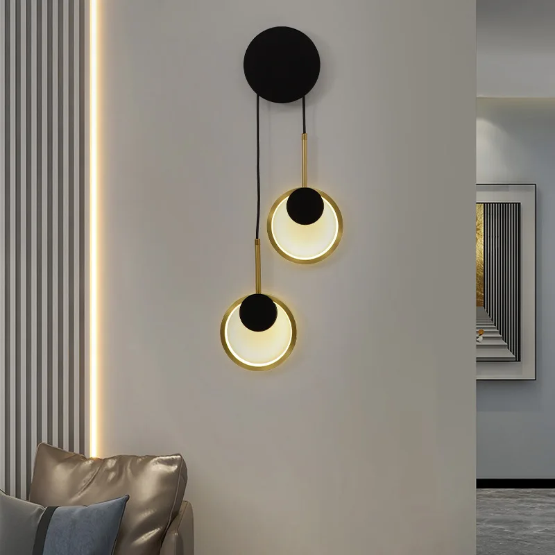 Modern LED Wall Lights for Living Room Nordic Wall Light for Bedroom Bedside Wall Decor Decoration Interior Wall Lamp Lighting
Modern LED Wall Lights for Living Room Nordic Wall Light for Bedroom Bedside Wall Decor Decoration Interior Wall Lamp Lighting