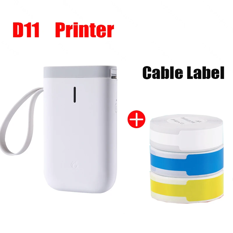 Niimbot D11 Portable label printer Pocket Cable Label Printer Bluetooth Thermal Label Price Tag Fast Printing Home Use Office
Niimbot D11 Portable label printer Pocket Cable Label Printer Bluetooth Thermal Label Price Tag Fast Printing Home Use Office
